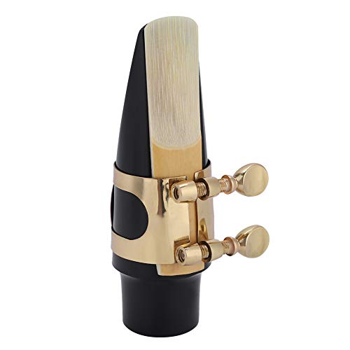 Demeras Alto Saxophon Mundst¨¹ck , Sax Mundst¨¹ck Set 5 in 1 , ABS Sax Mundst¨¹ck Set mit Kappe Metall Schnalle Reed Pads Sax Zubeh?r Demeras Alto Saxophon Mundst¨¹ck , Sax Mundst¨¹ck Set 5 in 1 , ABS Sax Mundst¨¹ck Set mit Kappe Metall Schnalle Reed Pads Sax Zubeh?r von Demeras