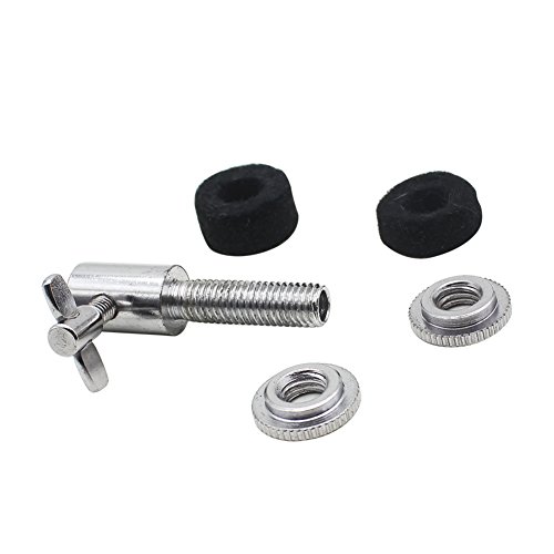 Demeras HiHat Stativzubehör,Universal Metal Hi-Hat Clutch für Drum Hi Hat Beckenständer Drum Part Musikinstrument Zubehör, Spielzubehör von Demeras