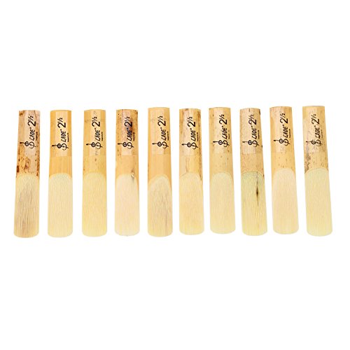 Demeras Klarinettenbl?tter St?rke 2 , 5 , B Flat Reparaturteile Saxophon Bl?tter Schachtel mit 10 St¡§1ck mit Kunststoffkoffer , Spielzubeh?r von Demeras