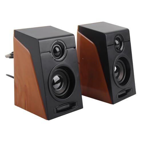 PC Lautsprecher , kabelgebundene Laptop Lautsprecher , tiefer Bass , geringe Verzerrung , HiFi Plug and Play f¡§1r Laptops f¡§1r Computer PC Lautsprecher , kabelgebundene Laptop Lautsprecher , tiefer Bass , geringe Verzerrung , HiFi Plug and Play f¡§1r Laptops f¡§1r Computer von Demeras