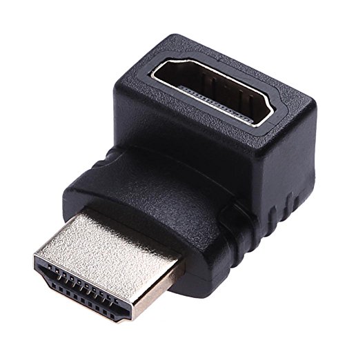 Demiawaking 1080P HDMI Stecker auf Buchse Rechtwinklig 90 Grad Ellenbogen Video AV Adapter Konverter Stecker von Demiawaking