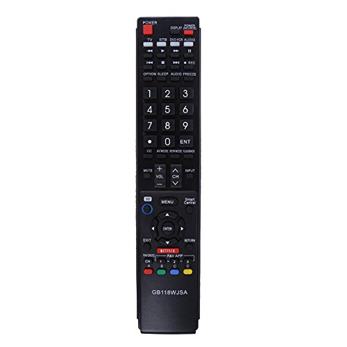 Demiawaking Fernbedienung GB118WJSA für Sharp AQUOS TV GB005WJSA GA890WJSA GB004WJSA Demiawaking Fernbedienung GB118WJSA für Sharp AQUOS TV GB005WJSA GA890WJSA GB004WJSA von Demiawaking