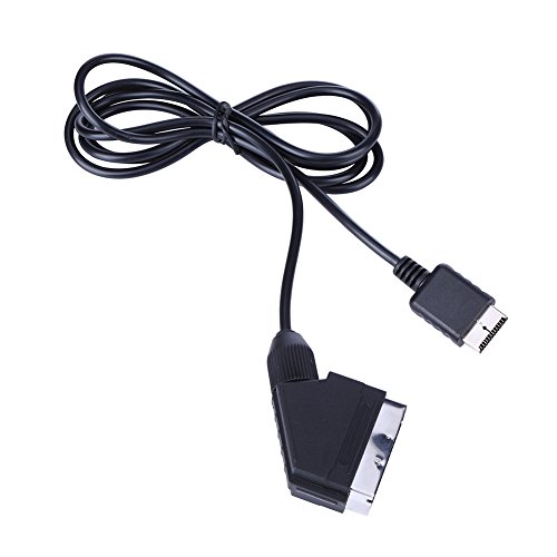 Demiawaking RGB Scart-Kabel TV AV Kabel für Playstation PS1 PS2 PS3 Slim Line 2 m von Demiawaking