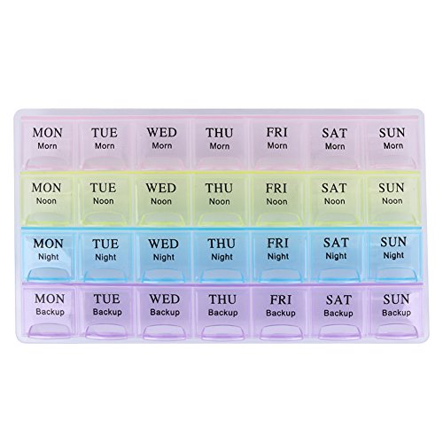 Demiawaking Tragbare 7 Tage Medizin Pille Box Medizin Halter Aufbewahrungsbox Tablettenboxen Pillenbox Container Demiawaking Tragbare 7 Tage Medizin Pille Box Medizin Halter Aufbewahrungsbox Tablettenboxen Pillenbox Container von Demiawaking