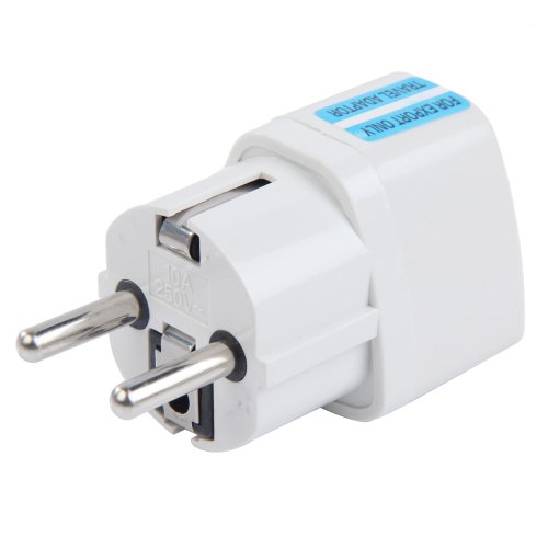 Demiawaking Universal Reisestecker UK US auf DE Deutschland Stecker Adapter Netzteil Konverter Wandsteckdose von Demiawaking