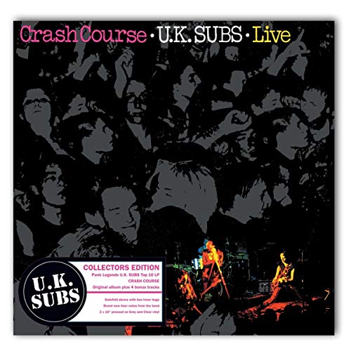 Crash Course-Live (2x10" Clear & Grey Vinyl) [Vinyl LP] von Demon Records