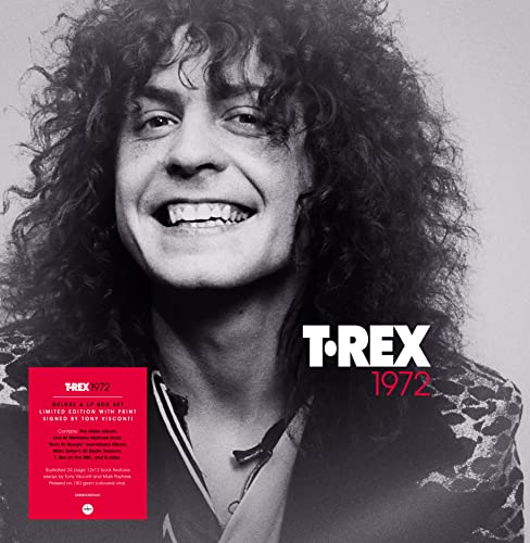 T.Rex: 1972 (Tony Visconti Signed Edition - 180g Coloured Vinyl) [Vinyl LP] von Demon Records