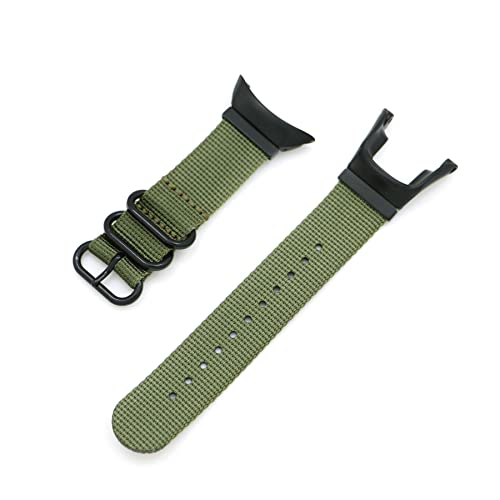 Demupai Armband Kompatibel mit Suunto Ambit 3 Sport/ 3 Run/3 Peak, 22mm Breite Nylon atmungsaktiv Ersatzarmband, Sport Uhrenarmband für Suunto Ambit 1/2/2S/2R (Armeegrün) von Demupai
