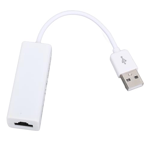 100 Mbit/s USB-zu-RJ45-Netzwerkadapter, Stabile Hochgeschwindigkeitsverbindung mit Wins 98SE Me 2000 XP Vista 7 8 10, Ideal für -Systeme von Denash