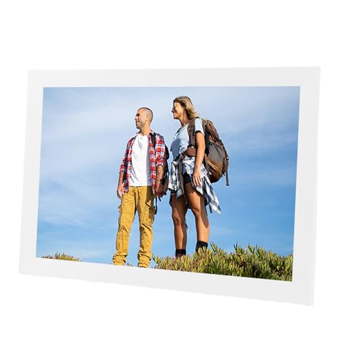 16,7 Zoll WiFi Digital Bilderrahmen, 1920x1080 LCD Touchsbildschirm Fotorahmen, Intelligente Cloud Momente Sofort über Uhale App von überall (EU-Stecker) von Denash