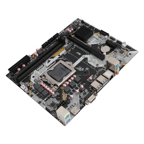 ATX-Gaming-Motherboard, Dual-Channel-DDR4-Speicher, M.2-Anschlüsse, PCIE X16 Gen 3.0-Steckplatz, Unterstützt 1151 Pin B250A4 Computer-Motherboard mit Gigabit-LAN-Karte von Denash