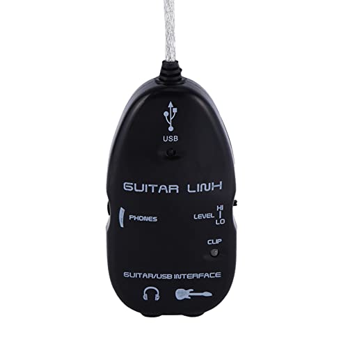 Denash Gitarre zu USB Schnittstellenkabel mit Software CD Treiber, USB Gitarren Link für PC Aufnahmeadapter Denash Gitarre zu USB Schnittstellenkabel mit Software CD Treiber, USB Gitarren Link für PC Aufnahmeadapter von Denash