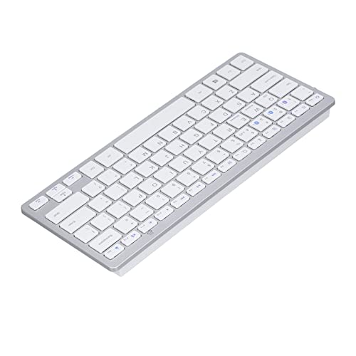 Denash Kabellose Tastatur, Tragbare 78-Tasten-Tastatur, Ultradünne Tablet-PC-Tastatur, Multimedia-Tastatur für für für Win8-Computersysteme von Denash