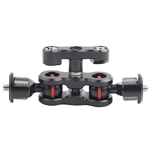 Denash Kamera Magic Arm Mount, 180 Grad drehbare Dual-Kugelkopf-DSLR-Kamera unterstützt für LCD Denash Kamera Magic Arm Mount, 180 Grad drehbare Dual-Kugelkopf-DSLR-Kamera unterstützt für LCD von Denash