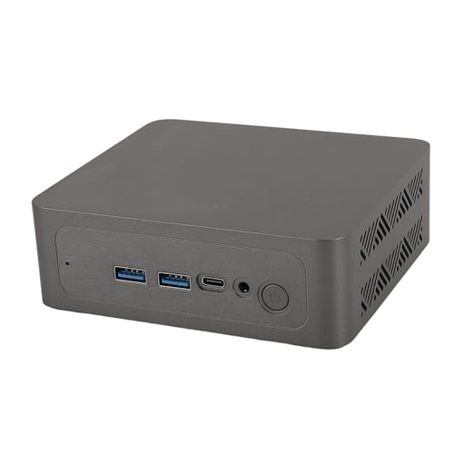 Denash PC, I3 1215U -Desktop-Computer 1000 M WiFi 6 BT 5,2 1300 MHz 4,40 GHz Micro-PC-Computer -Gaming-Computer für das Home Office (EU-Stecker 100-240 V 16GB+1T) von Denash