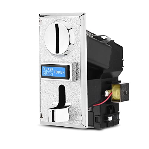 Denash Smart Coin Acceptor, Multi Coin Roll Down Coins Selector Game Coin Slot Acceptor für Arcade-Spielmechanismus Automatenunterstützung 6 Arten von Münzen Denash Smart Coin Acceptor, Multi Coin Roll Down Coins Selector Game Coin Slot Acceptor für Arcade-Spielmechanismus Automatenunterstützung 6 Arten von Münzen von Denash
