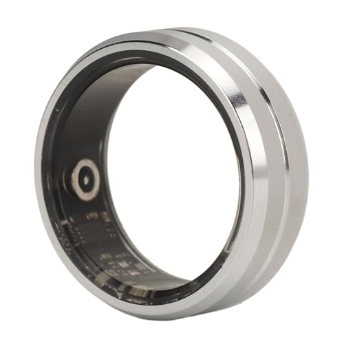 Denash Smart Ring, IP68 Wasserdichter Smart Health Tracker Ring, Tragbarer Schrittzähler, Ferngesteuerte Fotoaufnahme, Schlaf-Fitness-Überwachung (Innendurchmesser 18,5 mm) von Denash