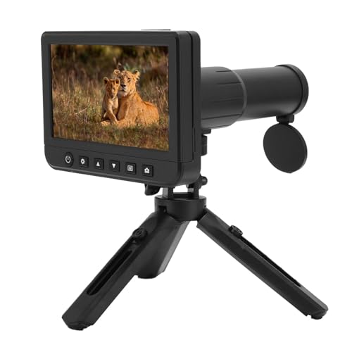 Digitale Teleskopkamera, 50-fache Vergrößerung HD-Fotos und Videos, Kamera mit 5,0 Zoll LCD Display, Mehrere Visualisierungsmethoden für die Jagd im Freien und Vogelbeobachtung, Landschaften Digitale Teleskopkamera, 50-fache Vergrößerung HD-Fotos und Videos, Kamera mit 5,0 Zoll LCD Display, Mehrere Visualisierungsmethoden für die Jagd im Freien und Vogelbeobachtung, Landschaften von Denash