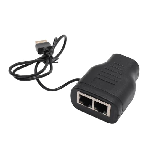 Ethernet-Splitter, Plug-and-Play-1-zu-2-RJ45-Splitter-Adapter für Set-Top-Boxen von Denash