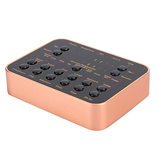 Live-Broadcast-Soundkarte, Unterstützung für Universelle Handy-Computer-Soundkarten 12 Soundeffekte Live-Broadcast-Soundkarte, Unterstützung für Universelle Handy-Computer-Soundkarten 12 Soundeffekte von Denash