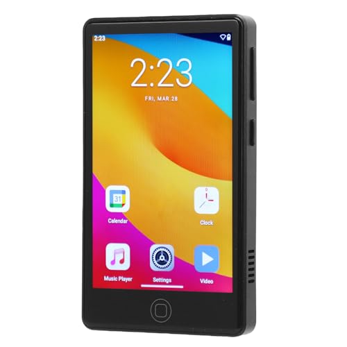MP3 -Player mit Bluetooth und WiFi, 4 Zoll Touchscreen MP4 MP3 -Player, Tragbarer Musikplayer mit Lautsprecher für Android, Support Bis zu 256 GB MP3 -Player mit Bluetooth und WiFi, 4 Zoll Touchscreen MP4 MP3 -Player, Tragbarer Musikplayer mit Lautsprecher für Android, Support Bis zu 256 GB von Denash