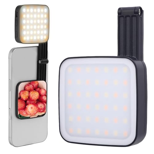 Magnetisches Selfie -Licht, 2500 Bis 6500K Klumpen -Clip -Füllung Videokonferenzleuchte, Tragbares LED -Selfie -Telefonlicht für Make -up Live -Streaming Magnetisches Selfie -Licht, 2500 Bis 6500K Klumpen -Clip -Füllung Videokonferenzleuchte, Tragbares LED -Selfie -Telefonlicht für Make -up Live -Streaming von Denash