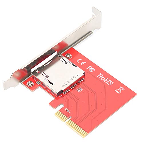 PCI-E-Kartenleser, 16-Gbit/s-PCI-E-Adapter, Plug-and-Play-CF-Kartenleser-Konverterplatinenmodul CF201 für die Schnelle Übertragung von RAW-Bildern und 4K-Videos von Denash