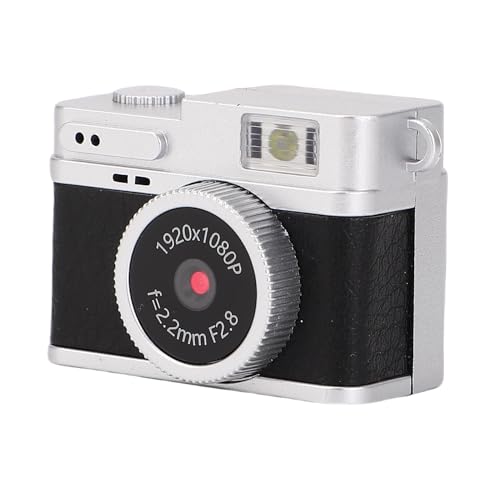 Schlüsselbundkamera, 1080p 20MP Daumen -Kamera, 0,96 Zoll Bildschirm Schlüsselbund Digitaler Camcorder für Foto -Video -Reiseaufnahmen (Black) von Denash