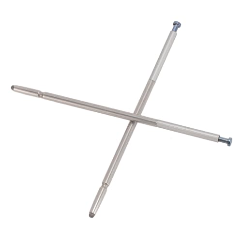 Touch-Stift, Einfach zu Schreibender Telefon-Touchscreen-Stift, 2 Stück, Perfekte Passform mit Werkzeugen für XT2215 (Gray) von Denash