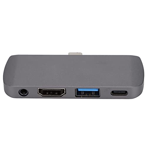 USB C Hub, USB C zu High Definition Multimedia Interface Dockingstation, 4 In 1 HD TV Hub Adapter Zum Übertragen von Fotos, Videos und Daten USB C Hub, USB C zu High Definition Multimedia Interface Dockingstation, 4 In 1 HD TV Hub Adapter Zum Übertragen von Fotos, Videos und Daten von Denash