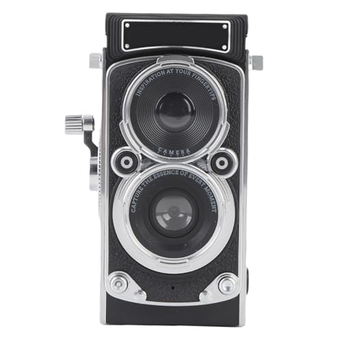 Vintage Digitalkamera, Retro Tragbare TLR -Style Point and Shoot Compact Camera, 1080p 12MP Taschenkamera für Anfänger Teenager Erwachsene (32GB) von Denash