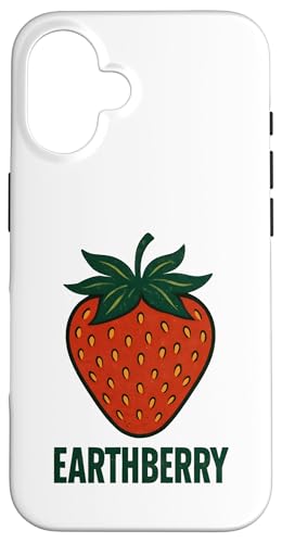 Earthberry Erdbeere - Denglisch Spruch Hülle für iPhone 16 Earthberry Erdbeere - Denglisch Spruch Hülle für iPhone 16 von Denglisch for Beginners