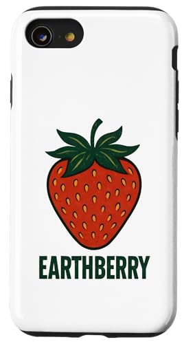 Earthberry Erdbeere - Denglisch Spruch Hülle für iPhone SE (2020) / 7 / 8 von Denglisch for Beginners