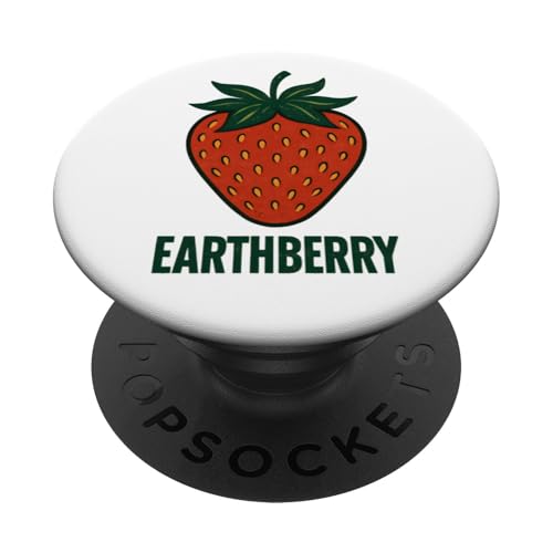 Earthberry Erdbeere - Denglisch Spruch PopSockets Klebender PopGrip Earthberry Erdbeere - Denglisch Spruch PopSockets Klebender PopGrip von Denglisch for Beginners