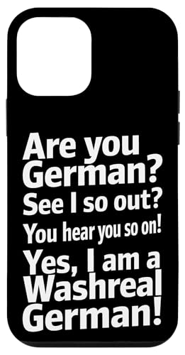 Washreal German - Denglisch Spruch Hülle für iPhone 12 mini Washreal German - Denglisch Spruch Hülle für iPhone 12 mini von Denglisch for Beginners