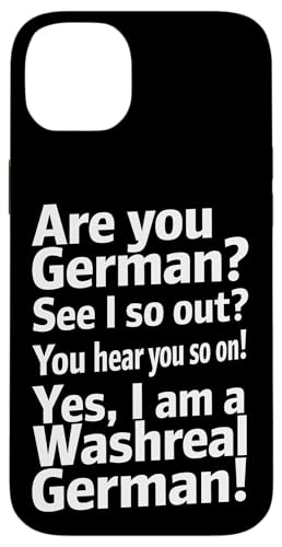 Washreal German - Denglisch Spruch Hülle für iPhone 14 Plus Washreal German - Denglisch Spruch Hülle für iPhone 14 Plus von Denglisch for Beginners