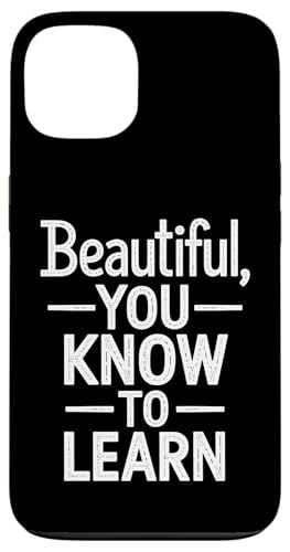 Beautiful You Know To Learn - Denglisch Spruch Hülle für iPhone 13 Beautiful You Know To Learn - Denglisch Spruch Hülle für iPhone 13 von Denglisch für Beginners