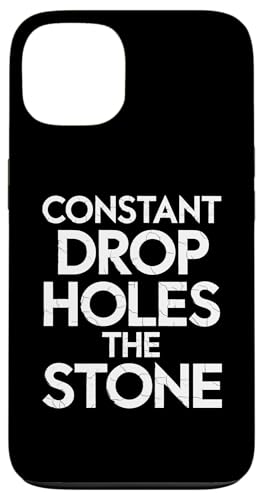 Constant Drop Holes The Stone - Denglisch Spruch Hülle für iPhone 13 Constant Drop Holes The Stone - Denglisch Spruch Hülle für iPhone 13 von Denglisch für Beginners