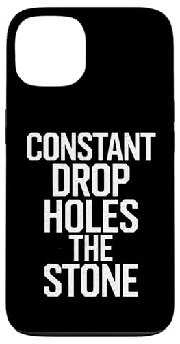 Constant Drop Holes The Stone - Denglisch Spruch Hülle für iPhone 13 Constant Drop Holes The Stone - Denglisch Spruch Hülle für iPhone 13 von Denglisch für Beginners
