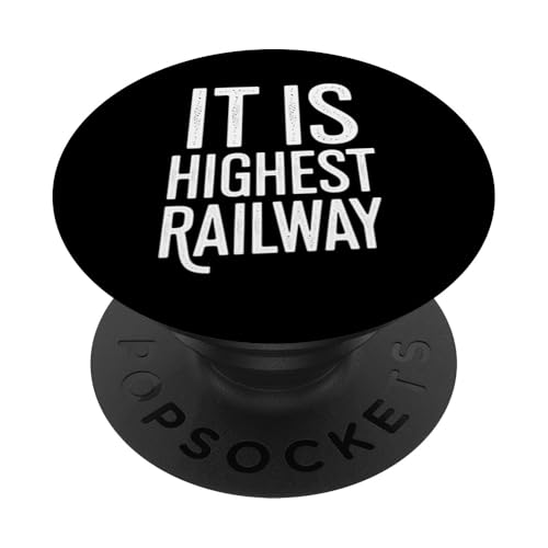 It Is Highest Railway - Denglisch Spruch PopSockets Klebender PopGrip It Is Highest Railway - Denglisch Spruch PopSockets Klebender PopGrip von Denglisch für Beginners
