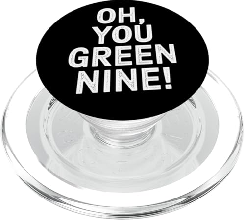 Oh You Green Nine - Denglisch Spruch PopSockets PopGrip für MagSafe von Denglisch für Beginners