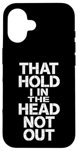 That Hold I In The Head Not Out - Denglisch Spruch Hülle für iPhone 16 von Denglisch für Beginners