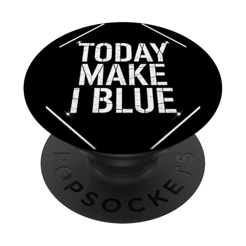 Today Make I Blue - Denglisch Spruch PopSockets Klebender PopGrip Today Make I Blue - Denglisch Spruch PopSockets Klebender PopGrip von Denglisch für Beginners