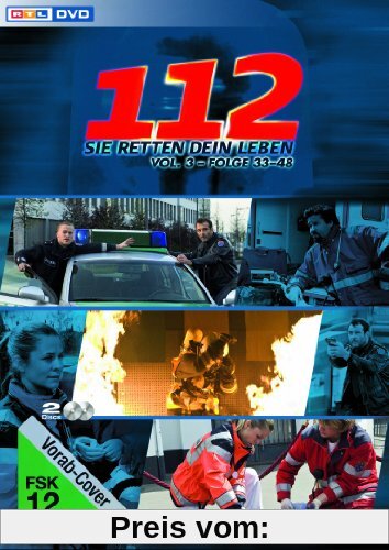 112 - Sie retten dein Leben, Vol. 3, Folge 33-48 [2 DVDs] von Denis Delic