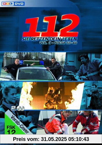 112 - Sie retten dein Leben, Vol. 3, Folge 33-48 [2 DVDs] von Denis Delic