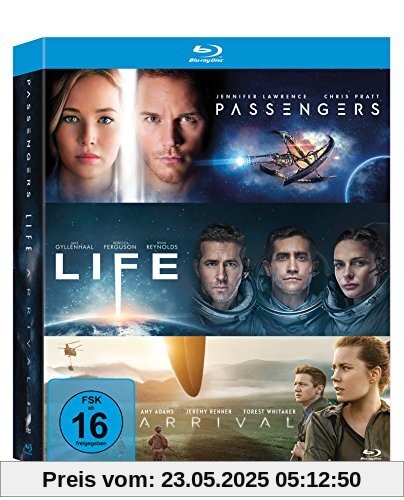 Arrival / Life / Passengers (exklusiv bei Amazon.de) [Blu-ray] von Denis Villeneuve
