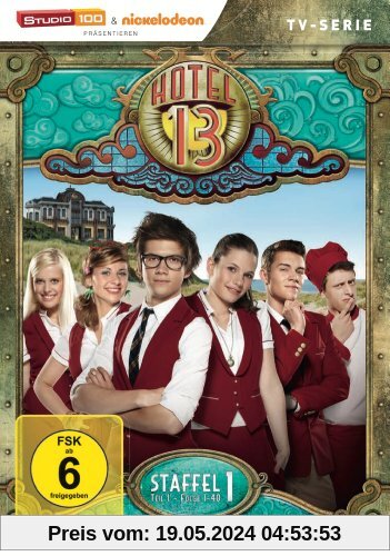 Hotel 13 - Staffel 1, Teil 1 (Folgen 1-40) [3 DVDs] von Dennis Bots