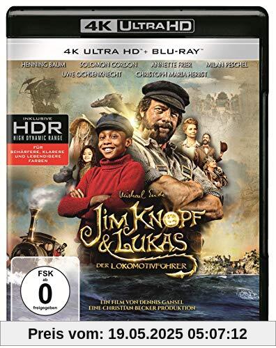 Jim Knopf & Lukas der Lokomotivführer (4K Ultra HD) ( + Blu-ray 2D) von Dennis Gansel