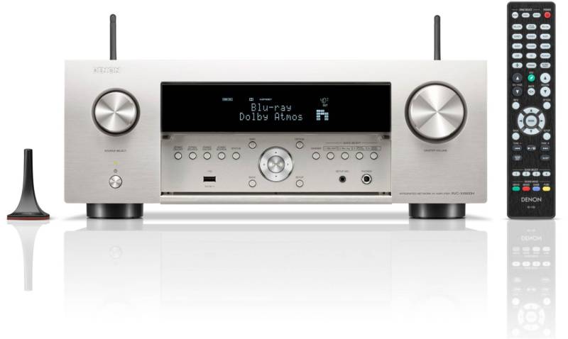 AVC-X4800H Klang Effekt Receiver silber von Denon
