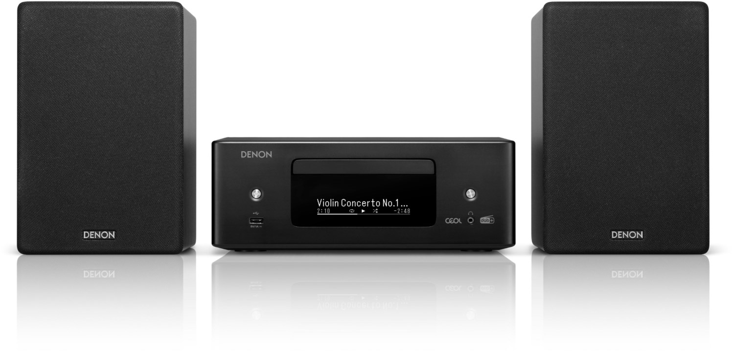 CEOL N12 DAB (mit Lautsprecher) Mini-System schwarz von Denon